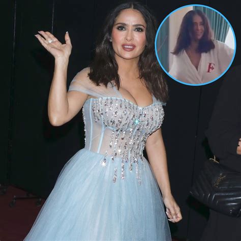 salma hayek leak|Salma Hayek Accidentally Flashes Breasts During IG Dance .